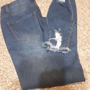 Fashion Nova Highwaisted Jeans size 11/12